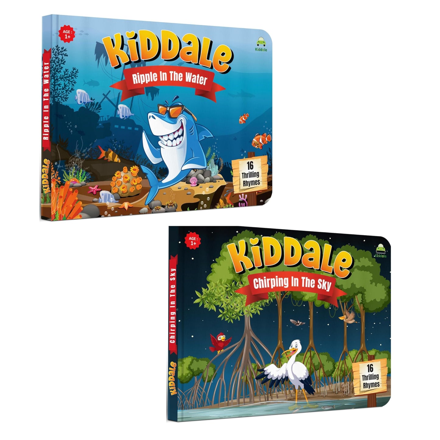 Kiddale ABC & 123 Intelligent Book for Kids| Interactive Musical Learning Sound Book |100% Human Audio- No Computerized Voice| Activities, Rhymes, Stories| 24 Pages| Best Gift for Ages 1-5+