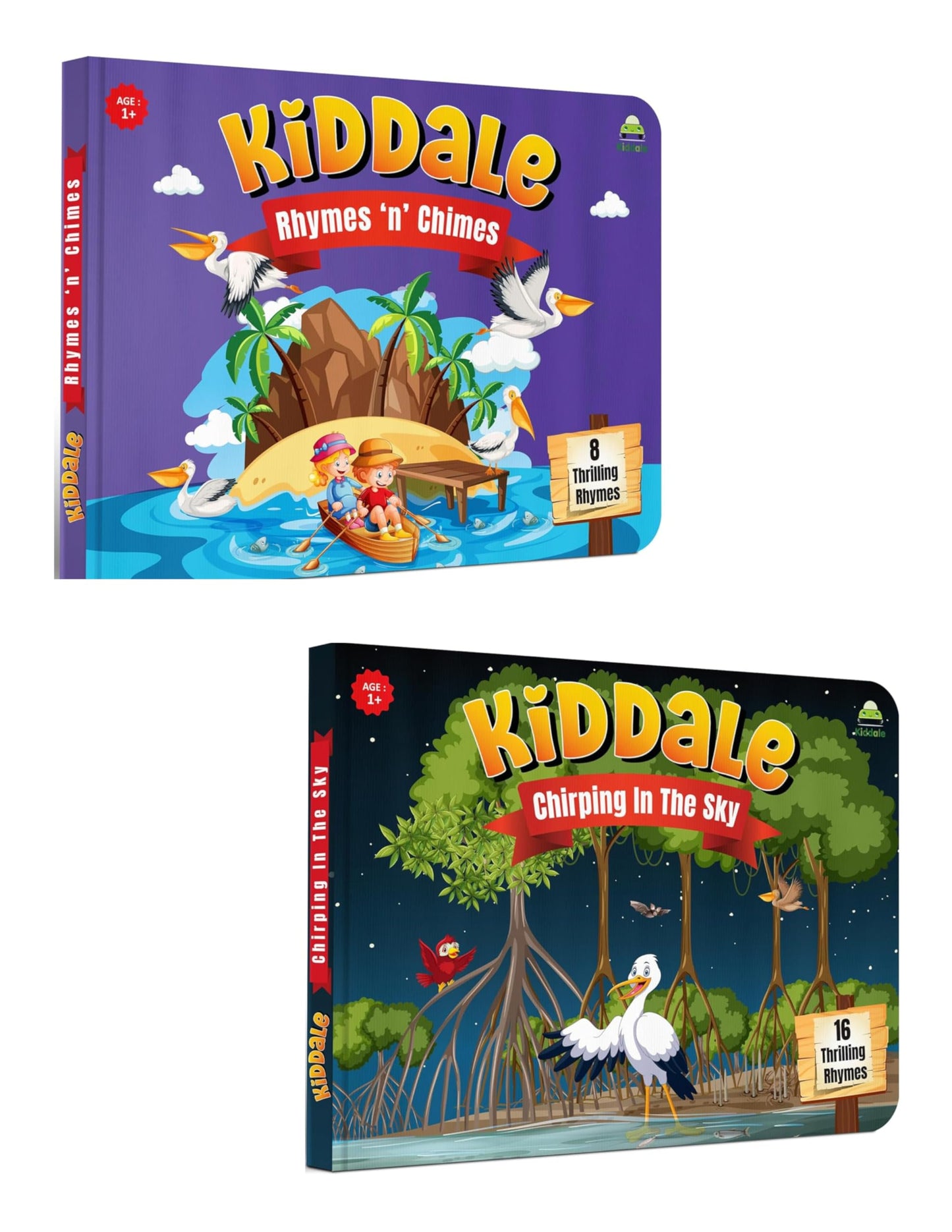 Kiddale ABC & 123 Intelligent Book for Kids| Interactive Musical Learning Sound Book |100% Human Audio- No Computerized Voice| Activities, Rhymes, Stories| 24 Pages| Best Gift for Ages 1-5+
